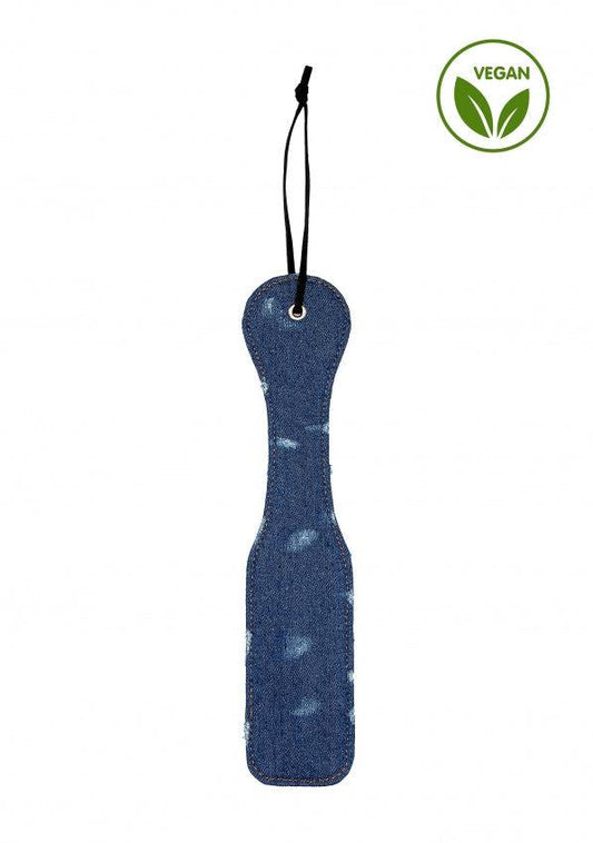 Roughend Denim Style BDSM Paddle by Shots Toys - Paddles And Slappers