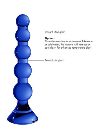 Chrystalino Stretch Anal Play Beads by Shots Toys - Anal Beads and Balls