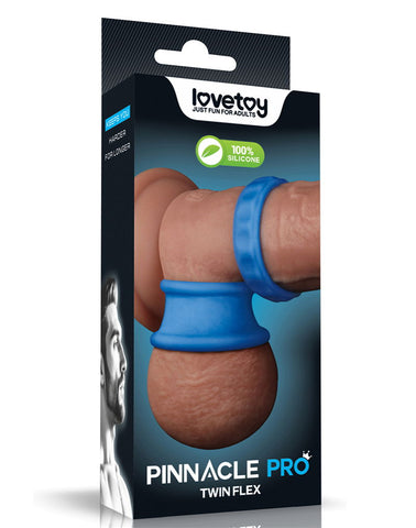 Twin Flex Stretcher Ball by Lovetoy - Ball and Cock Toys