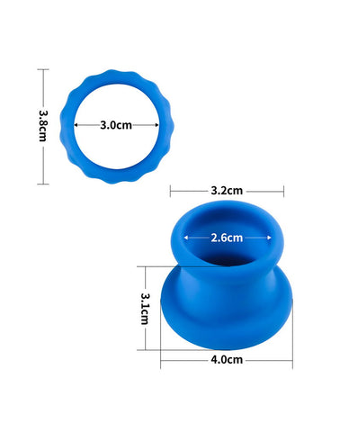Twin Flex Stretcher Ball by Lovetoy - Ball and Cock Toys