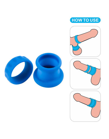 Twin Flex Stretcher Ball by Lovetoy - Ball and Cock Toys