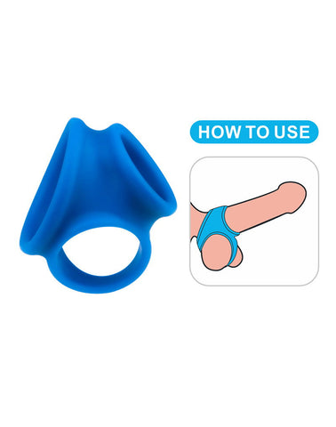 Trio Grip Enhancer Sleeve by Lovetoy - Ball and Cock Toys