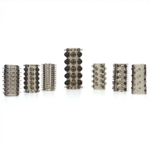 7 in 1 Male Penis Sleeves Set by BDStyle - Cock Rings