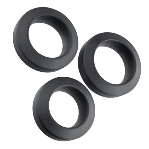 Adams 3-Pice Waterproof Silicone Penis Ring Set - Ball and Cock Toys