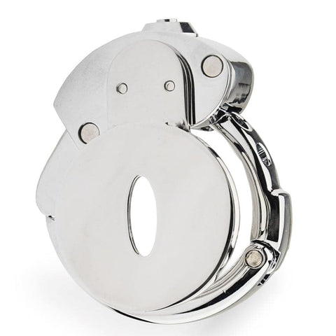 Adjustable Flat Chastity Cage by BDStyle - Male Chastity