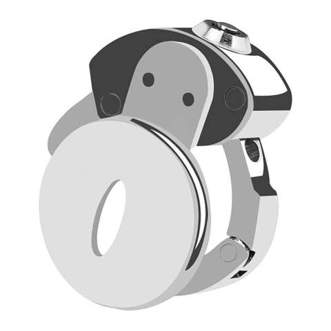 Adjustable Flat Chastity Cage by BDStyle - Male Chastity