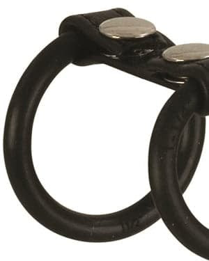 Adonis Helios Leather Cock Ring by California Exotics - Cock Rings