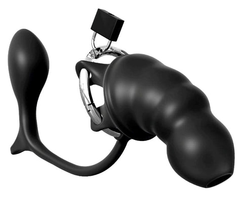 Anal Fantasy Elite Collection Ass-Gasm Cock Blocker - Male Chastity
