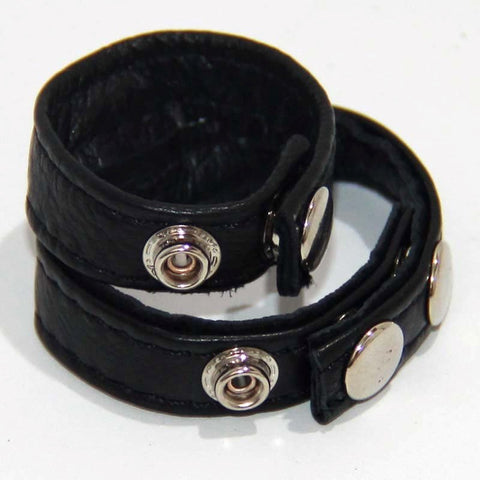 Axsmar Premium Leather Penis Ring by BDStyle - Cock Rings