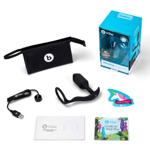 Vibrating Snug and Tug Luxury Sex Toy by B-Vibe - Luxury Sex Toys