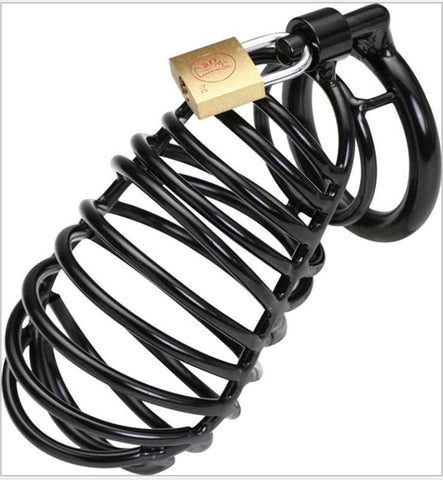 Bad Black Male Chastity Accessory by BDStyle - Male Chastity