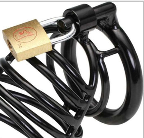 Bad Black Male Chastity Accessory by BDStyle - Male Chastity