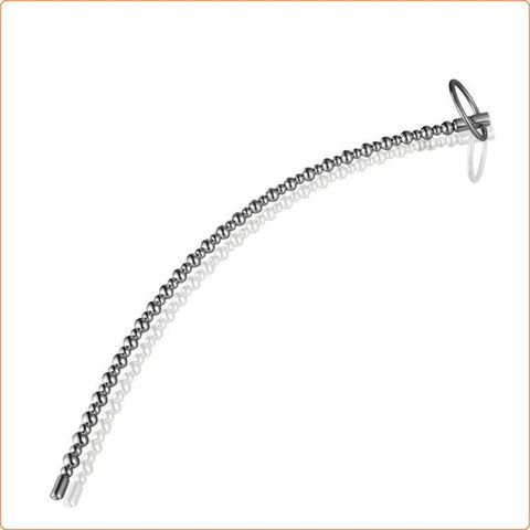 Ball Bent Stainless Steel Penis Plug by BDStyle - Penis Plugs