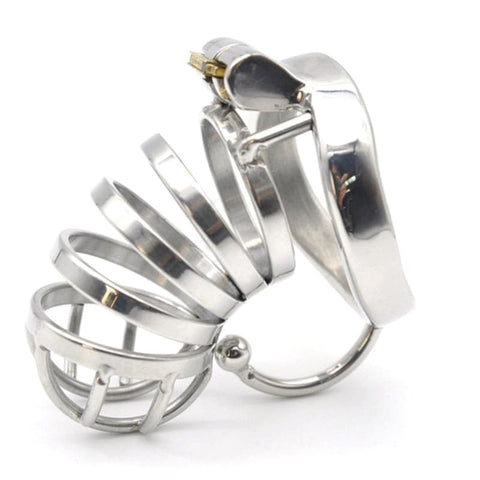 Ball Hook Cock Cuff Chastity Cage by BDStyle - Male Chastity