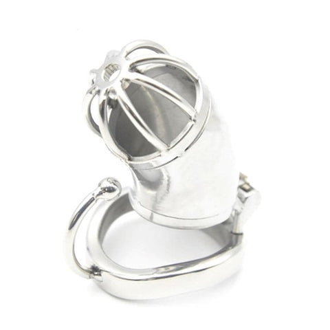 Ball Hook Locking Chastity Cage by BDStyle - Male Chastity