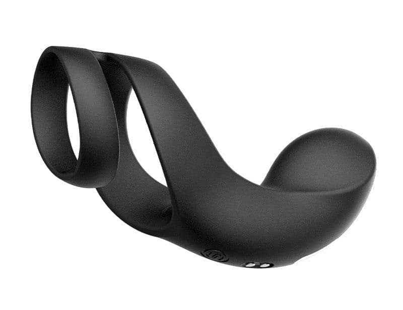 Benedict Double Ring Perineum Stimulator - - Ball and Cock Toys