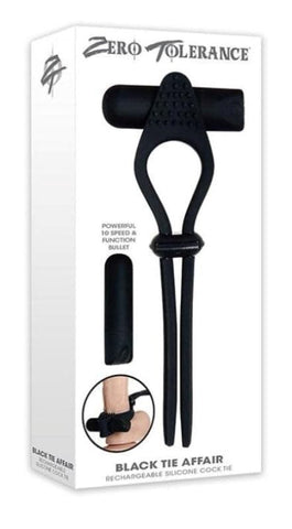 Black Tie Affair Vibrating Cock Ring by Evolved - Cock Rings