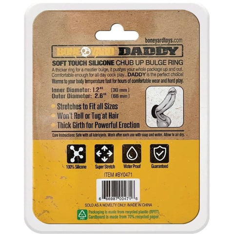 Daddy Silicone Ring by C1R Releasing - Stretchy Cock Rings