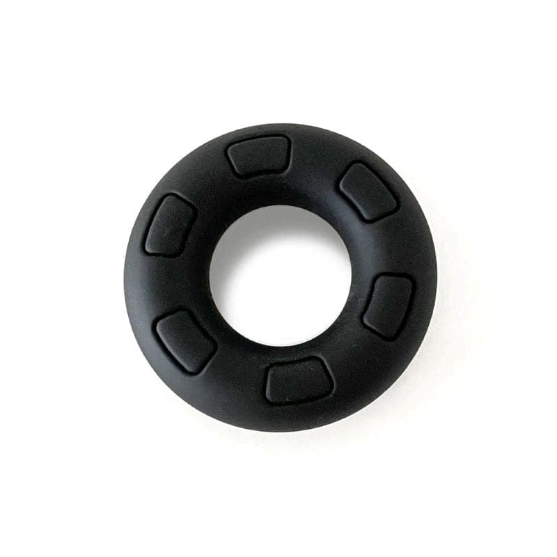 Boneyard Daddy Chub Up Bulge Ring - Black - - Stretchy Cock Rings