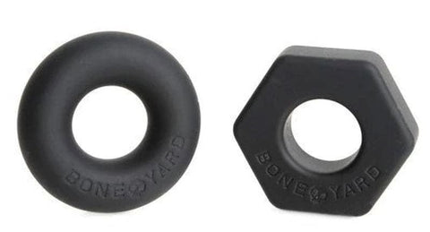 Boneyard The Nutball Super-Soft Silicone Cock Ring Set - Ball and Cock Toys