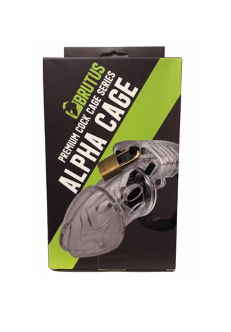 Alpha Chastity Cage by Brutus - Male Chastity