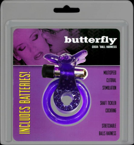 Butterfly Wireless Cock Ring by Seven Creations - Vibrating Cock Rings
