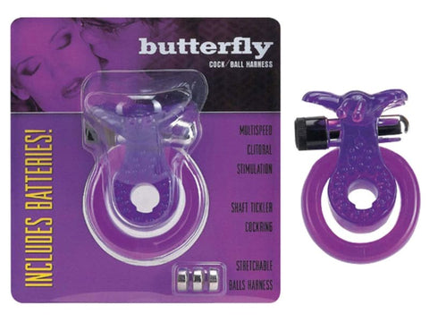 Butterfly Wireless Cock Ring by Seven Creations - Vibrating Cock Rings