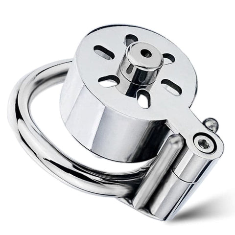 Canned Cock Cage With Penis Plug by BDStyle - Male Chastity