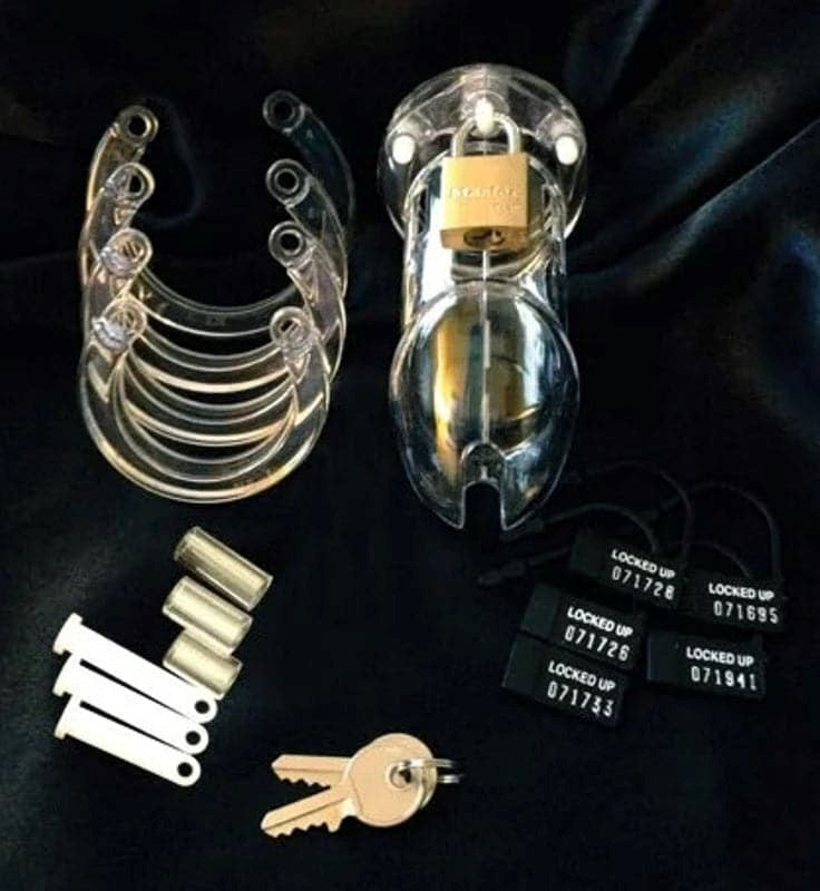 CB-6000S Clear Small - - Male Chastity