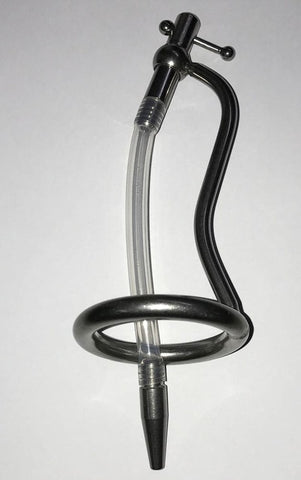 Chastity Bar with Adjustable Catheter by BDStyle - Male Chastity