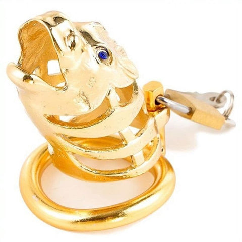Chinese Zodiac Horse-Inspired Cock Cage by BDStyle - Male Chastity