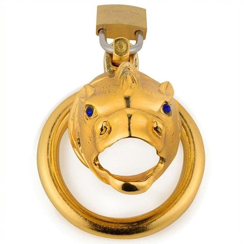 Chinese Zodiac Horse-Inspired Cock Cage by BDStyle - Male Chastity
