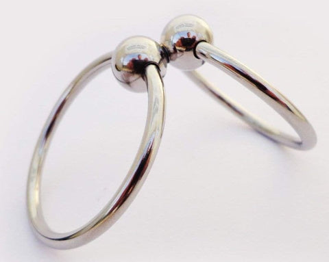 Cock Ring Duo Glans & Ball by Hell's Couture - Cock Rings