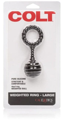 Colt Weighted Mens Pleasure Silicone Cock Ring - Cock Rings