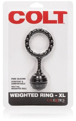 Colt Weighted Mens Pleasure Silicone Cock Ring - Cock Rings