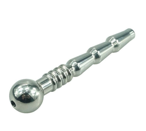 Corker Ribbed Urethral Plug by BDStyle - Penis Plugs
