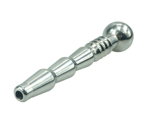 Corker Ribbed Urethral Plug by BDStyle - Penis Plugs