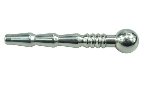 Corker Ribbed Urethral Plug by BDStyle - Penis Plugs