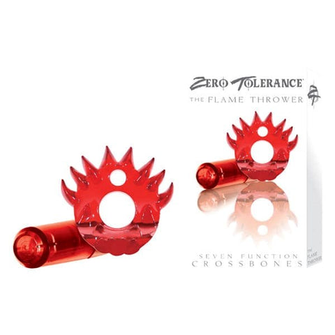 Zero Tolerance Crossbones Flame Thrower by Evolved - Cock Rings