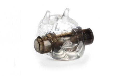 Crossbones Running Bull Single Bullet Cock Ring by Evolved - Cock Rings