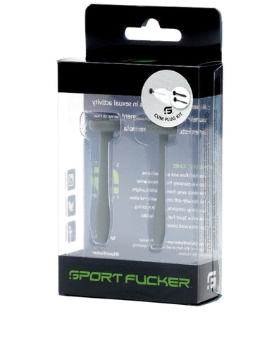 Cum Plug Black Kit by Sport Fucker - Penis Plugs