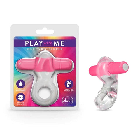 Delight Vibrating C-Ring by Blush Novelties - Vibrating Cock Rings