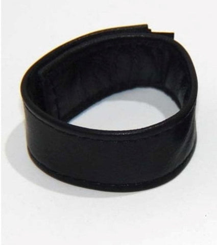 Discreet Romance Leather Cock Ring by BDStyle - Cock Rings