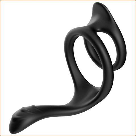 Dog Tail Silicone Cock ring by BDStyle - Ball and Cock Toys
