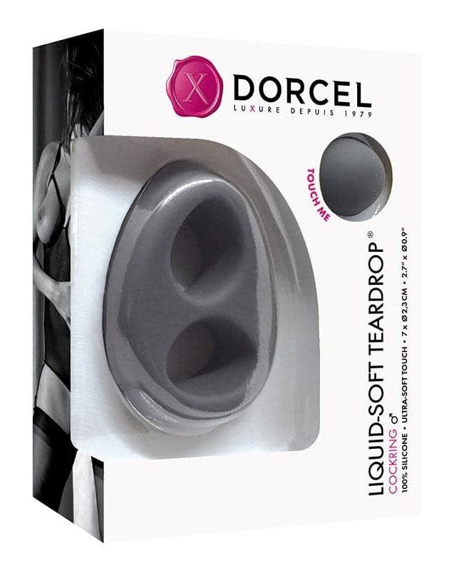 Dorcel Liquid-Soft Teardrop Cockring - - Cock Rings