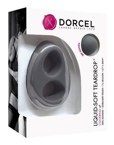 Liquid-Soft Teardrop Cockring by Marc Dorcel Toys - Cock Rings