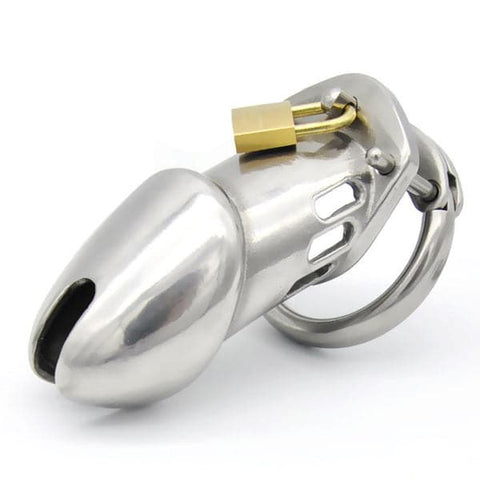 Double Barrel Silverado Male Chastity Device by BDStyle - Male Chastity