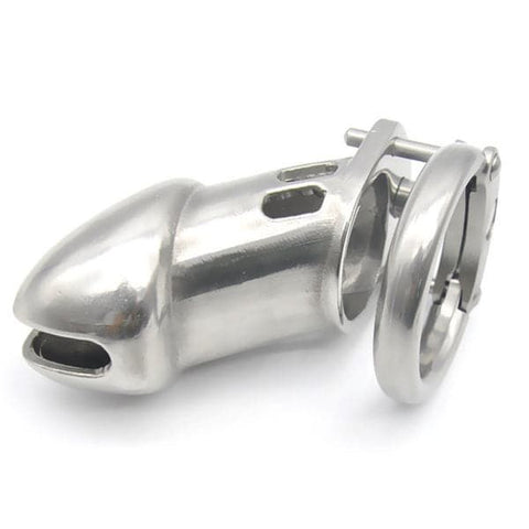 Double Barrel Silverado Male Chastity Device by BDStyle - Male Chastity
