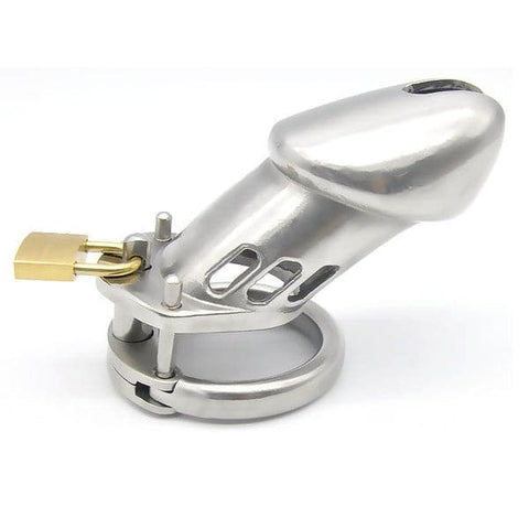 Double Barrel Silverado Male Chastity Device by BDStyle - Male Chastity
