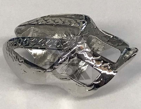 Dragon Scale Stainless Steel Cock Cage by BDStyle - Male Chastity